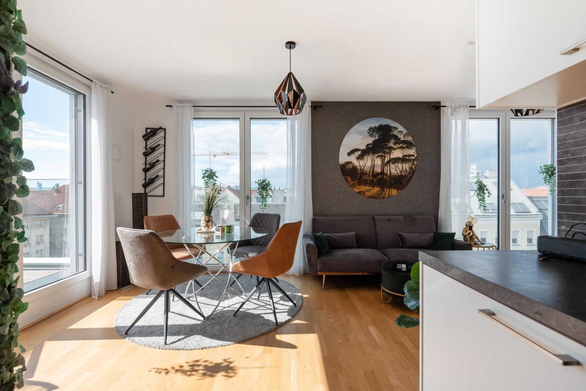 Apartment Mit Traumhafter Dachterrasse & Weitblick Vienne Extérieur photo