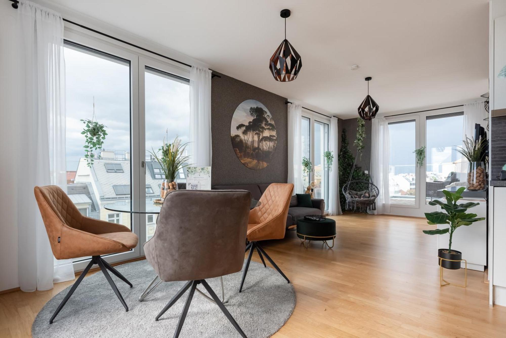 Apartment Mit Traumhafter Dachterrasse & Weitblick Vienne Extérieur photo