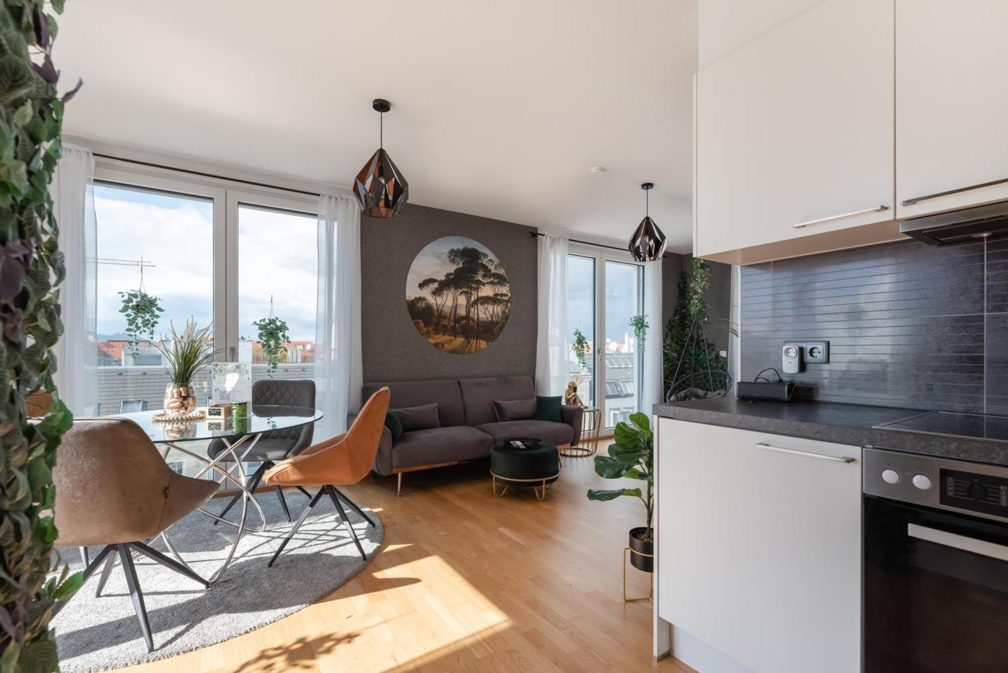 Apartment Mit Traumhafter Dachterrasse & Weitblick Vienne Extérieur photo