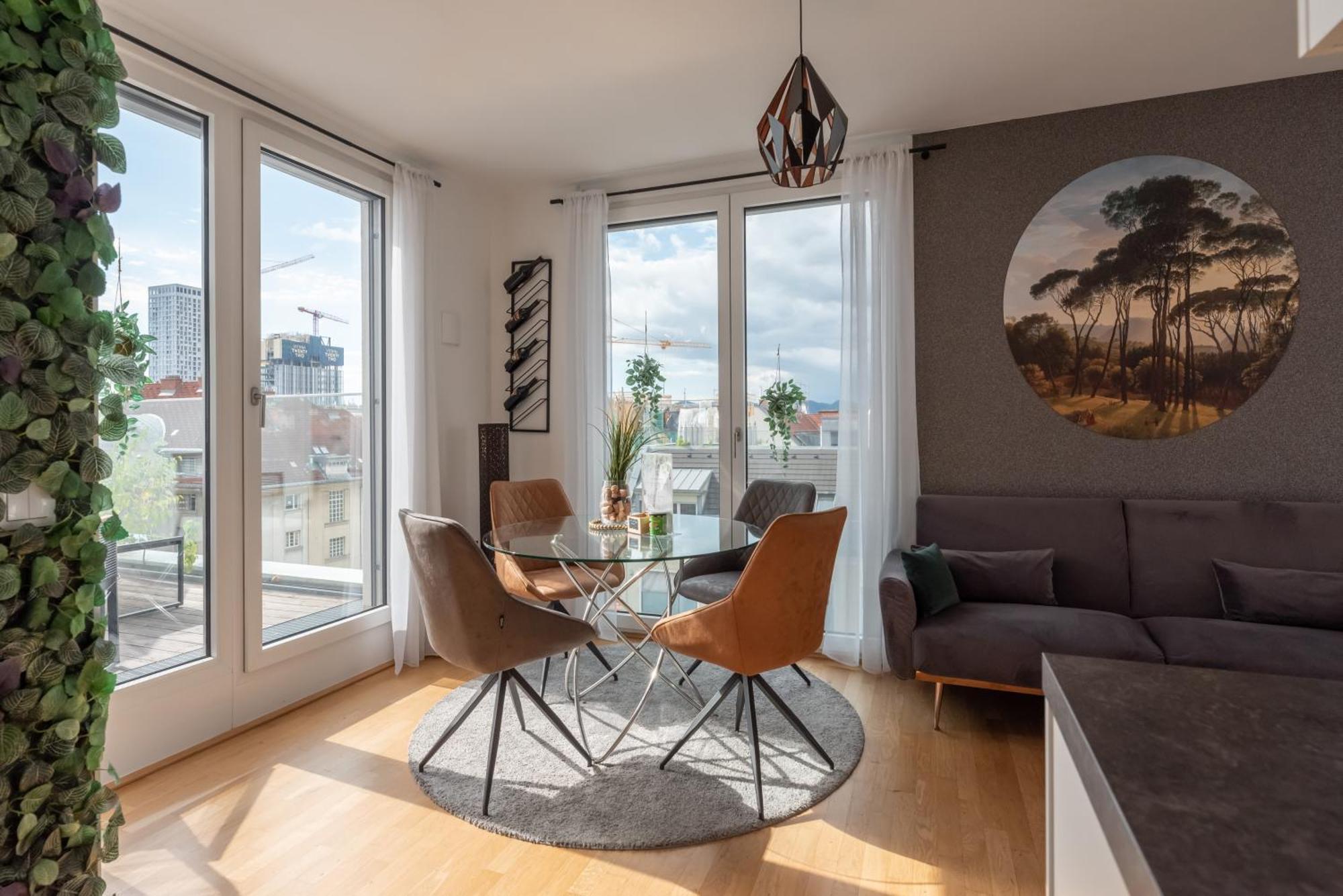 Apartment Mit Traumhafter Dachterrasse & Weitblick Vienne Extérieur photo