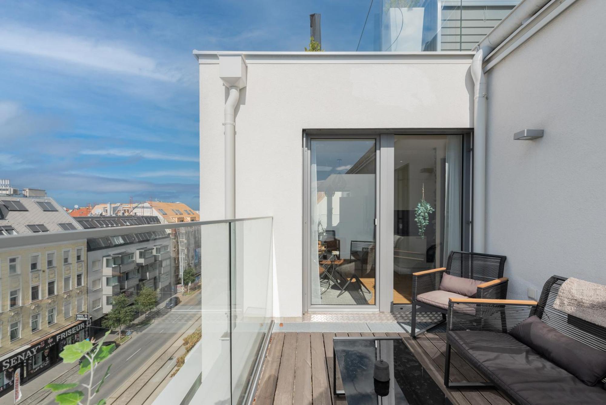 Apartment Mit Traumhafter Dachterrasse & Weitblick Vienne Extérieur photo