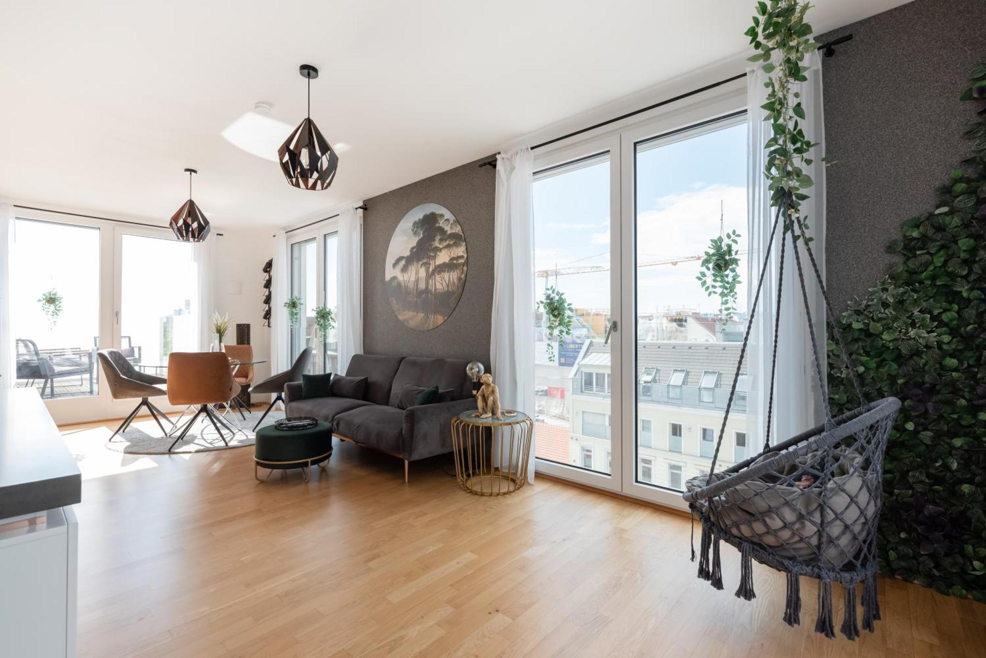 Apartment Mit Traumhafter Dachterrasse & Weitblick Vienne Extérieur photo